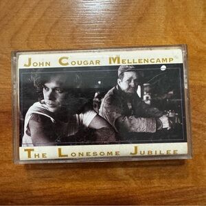 Vtg Cassette John Cougar Mellencamp The Lonesome Jubilee TESTED Complete EUC